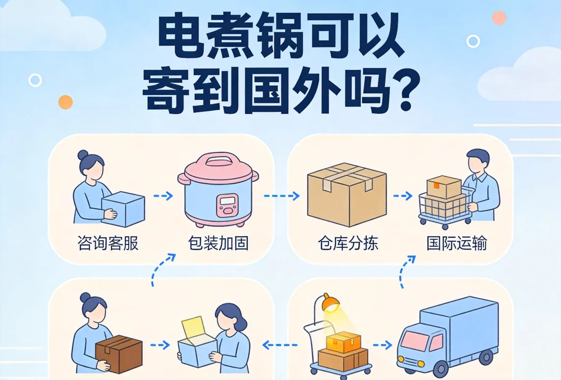 电煮锅可以寄到国外吗？