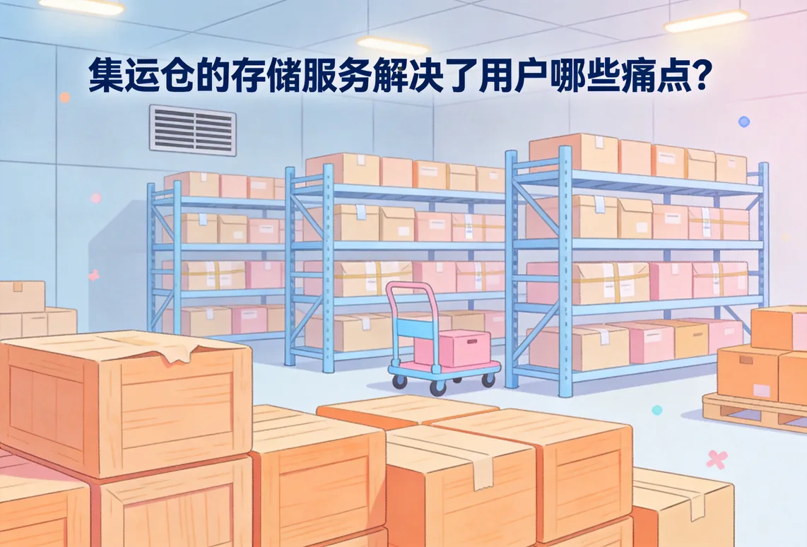 集运仓的存储服务解决了用户哪些痛点？