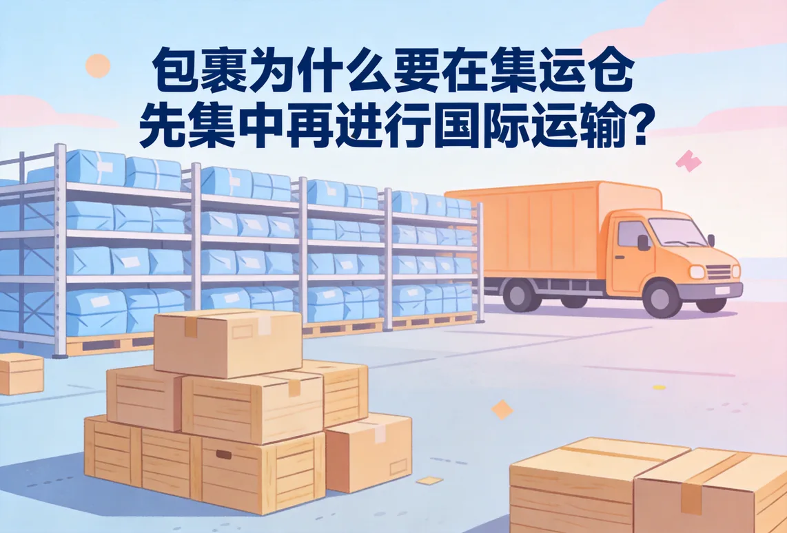包裹为什么要在集运仓先集中再进行国际运输？