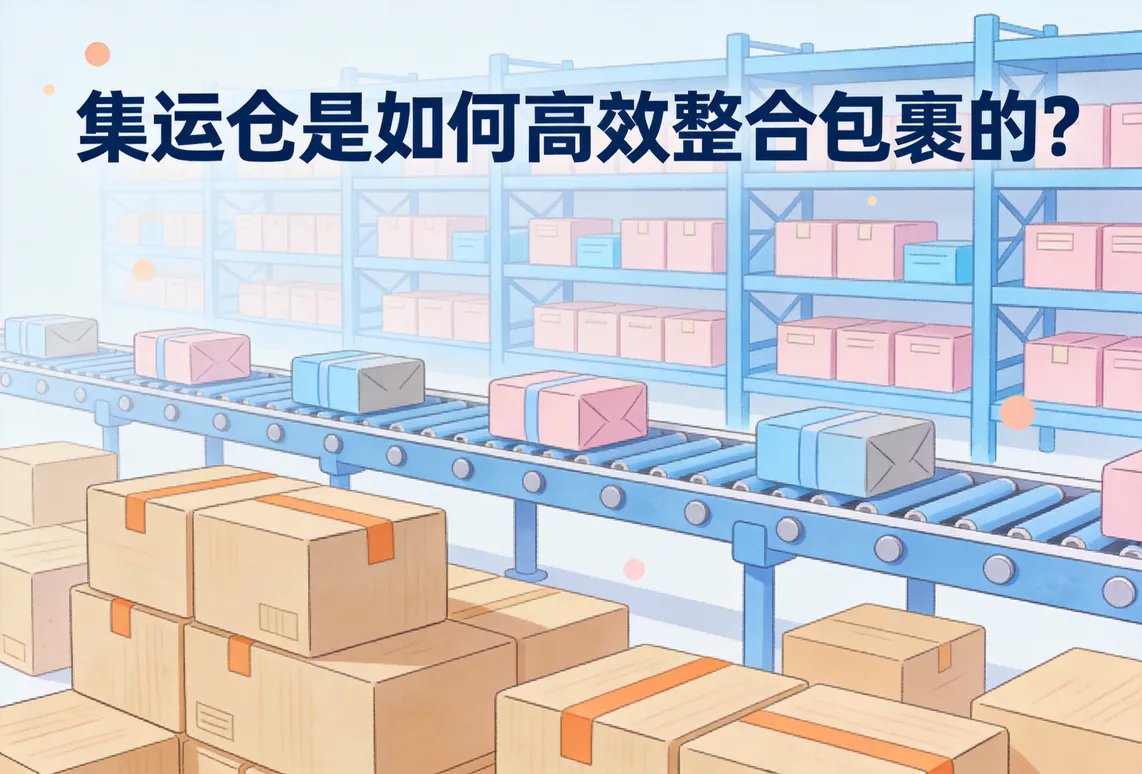 集运仓是如何高效整合包裹的？