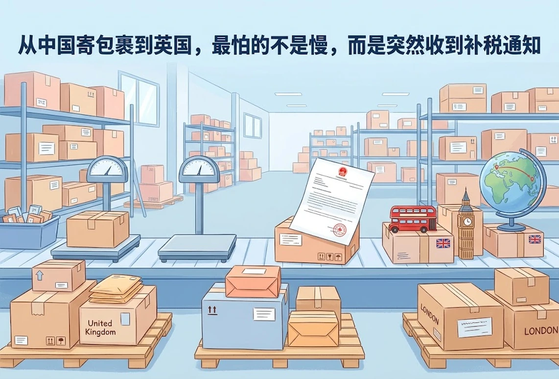 从中国寄包裹到英国，最怕的不是慢，而是突然收到补税通知